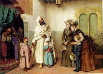 unknow artist Arab or Arabic people and life. Orientalism oil paintings 22 oil painting image
